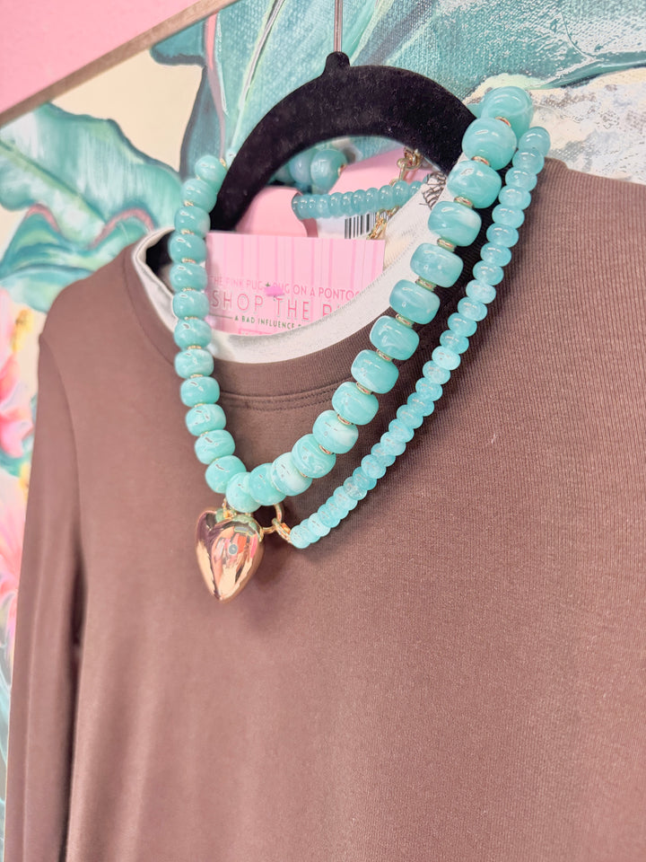 Double Take Layered Knit Top