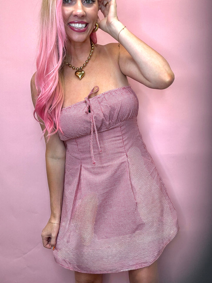 The Gingham Getaway Dress