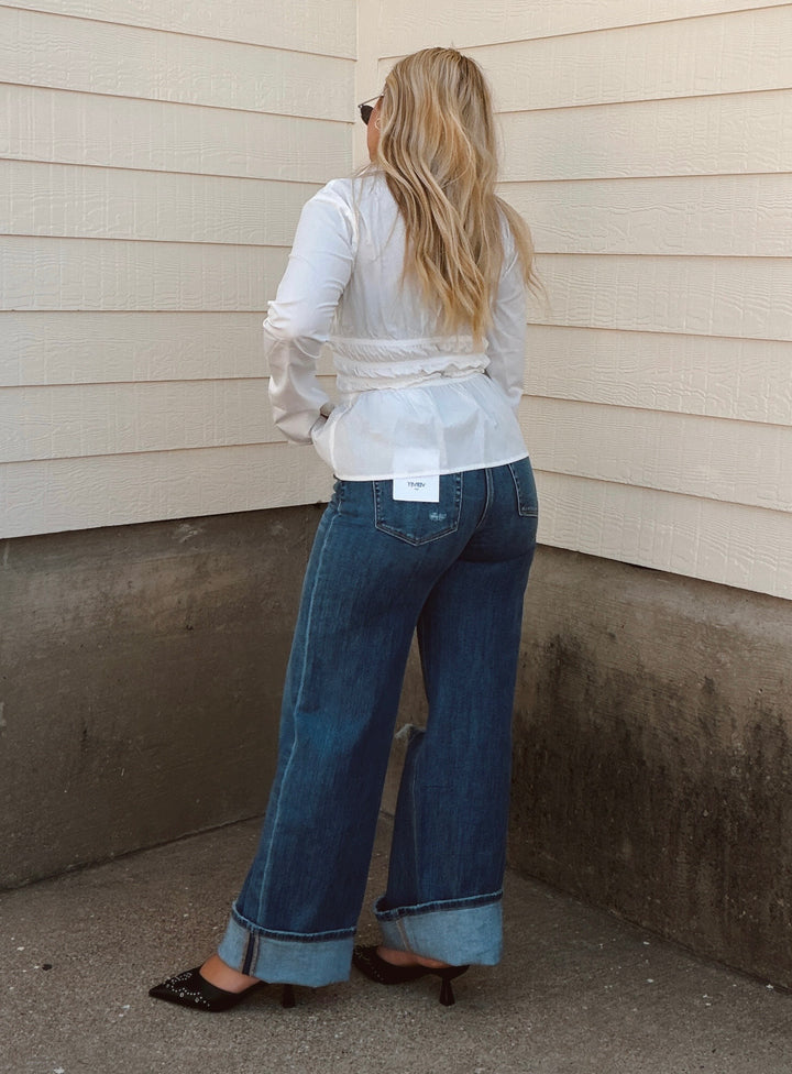 Head Turner Wide Leg Jeans