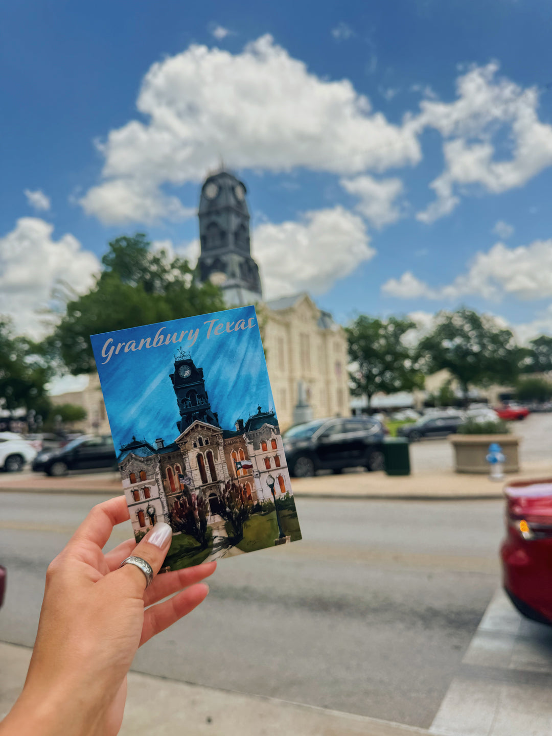 Granbury Texas Postcard