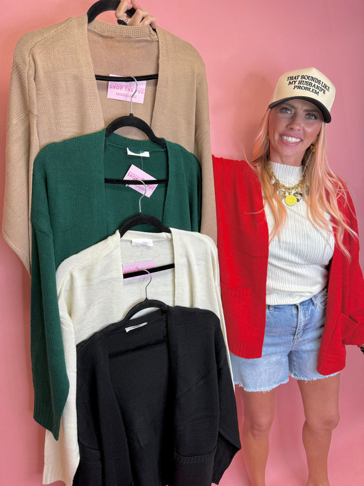 Cozy Comfort Oversized Cardigan