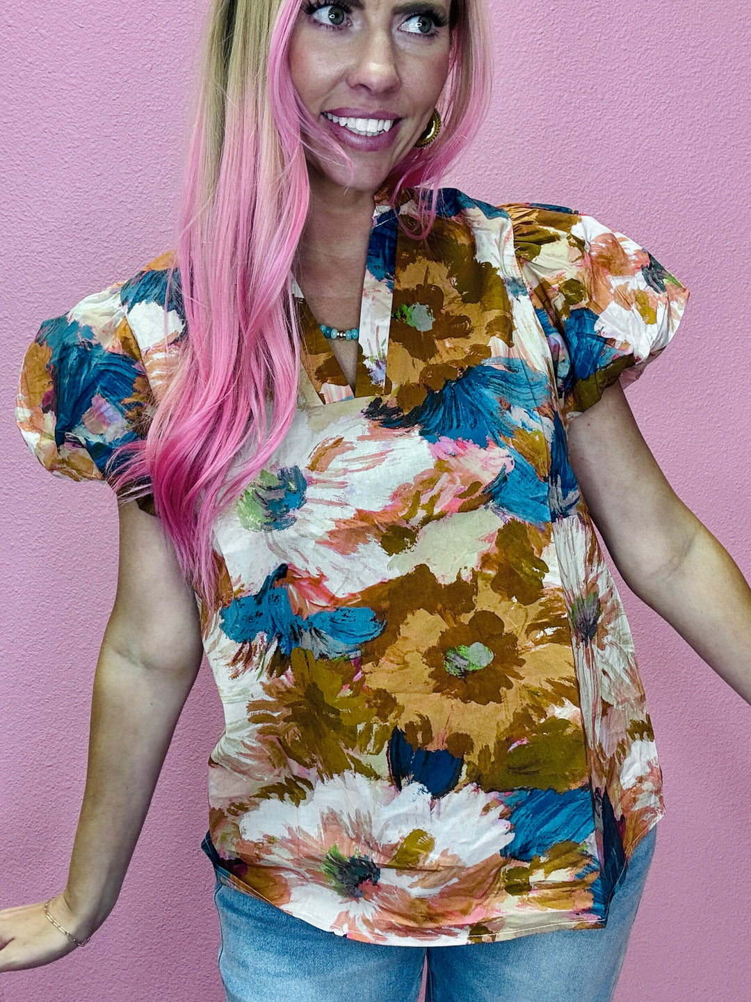 The Sugar Promise Floral Top