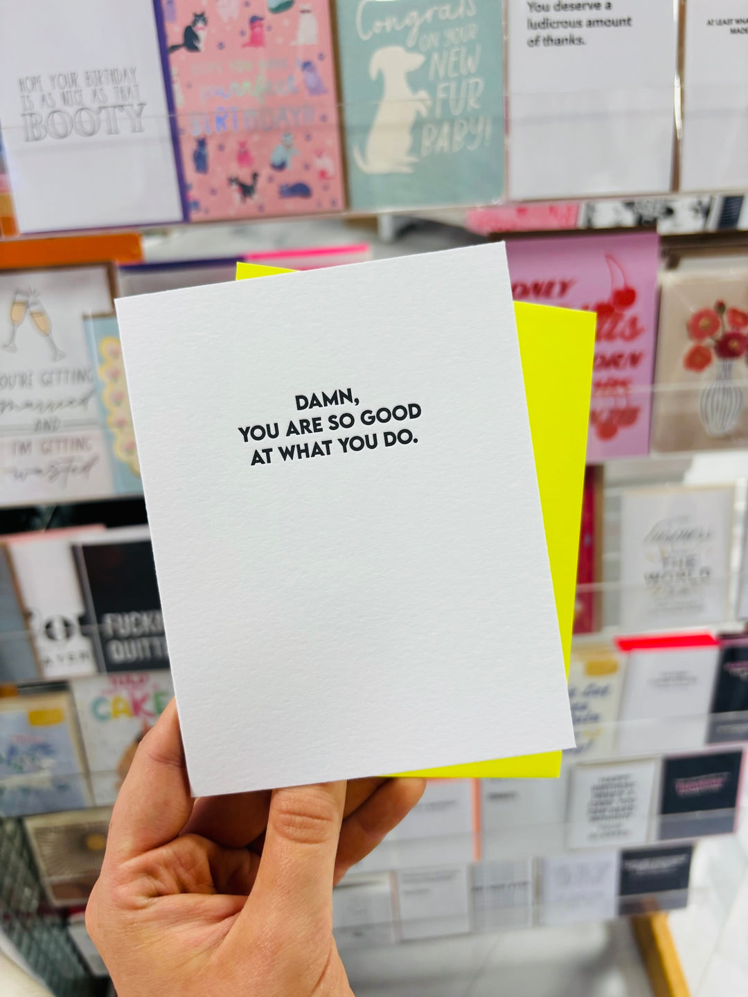 Good At What You Do Card