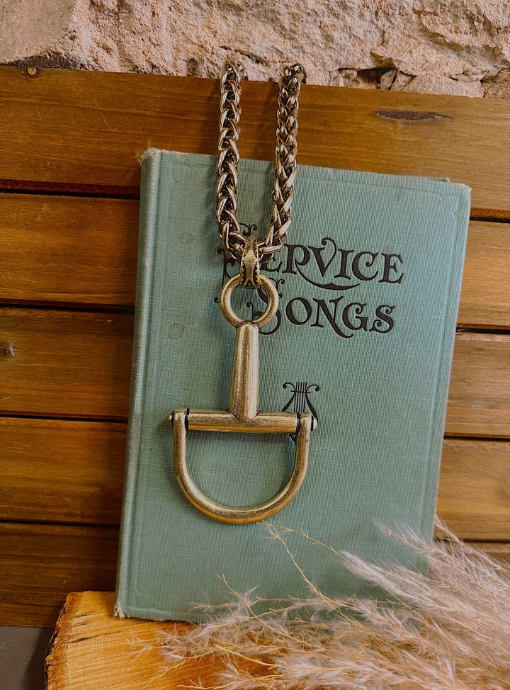 The High Noon Large Snaffle Necklace