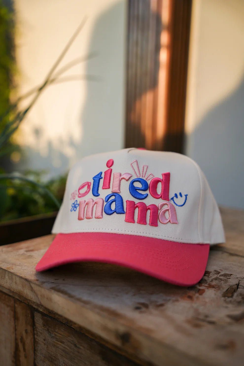 Tired Mama Canvas Trucker Hat