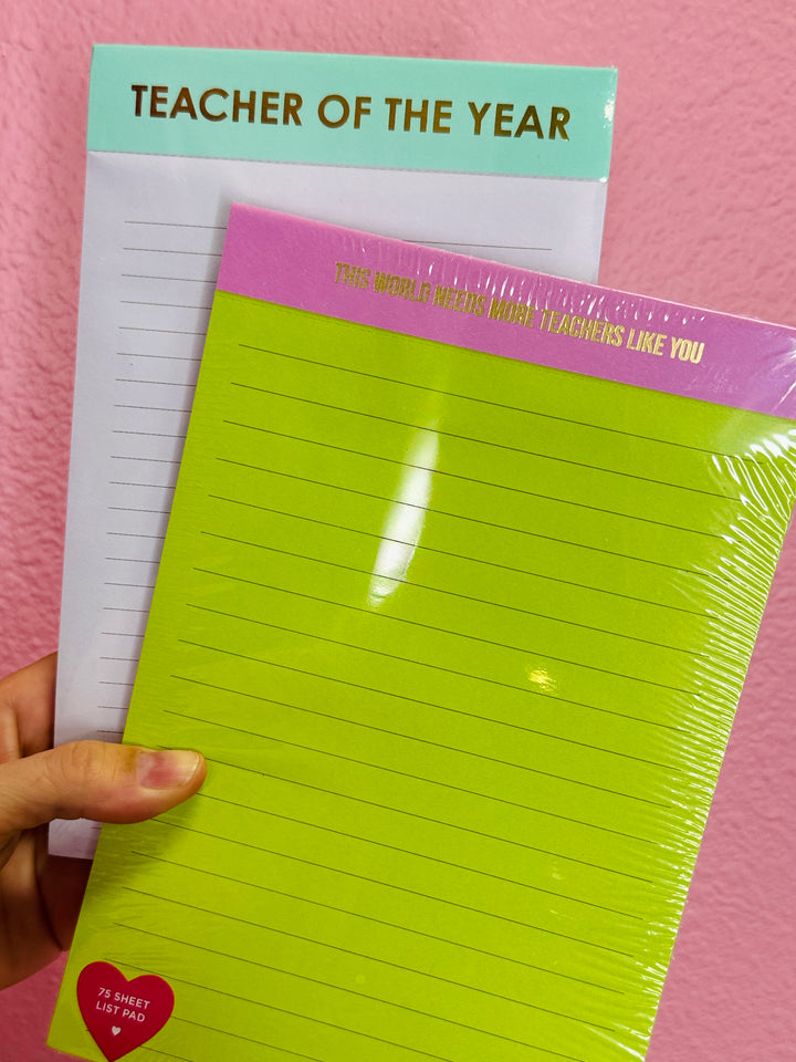 More Teachers Like You Notepad