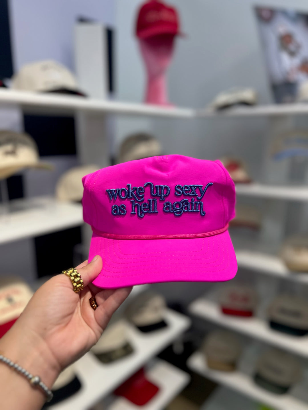 Woke Up Sexy Trucker Hat