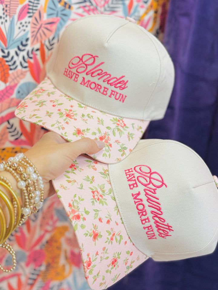 Brunettes Have More Fun Trucker Hat