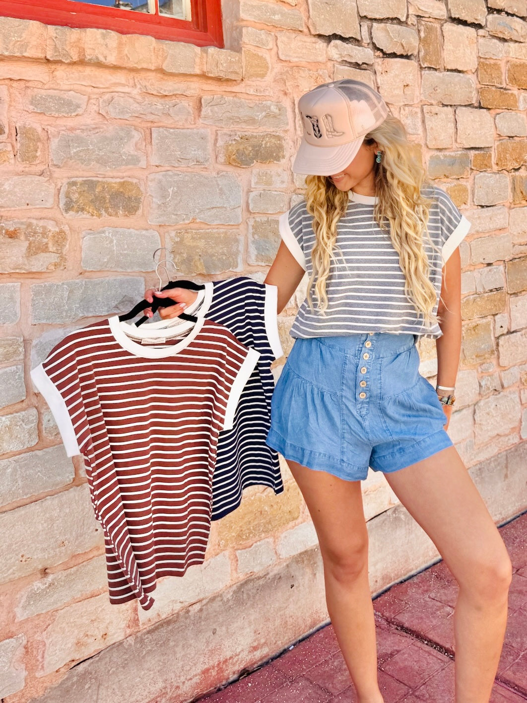 The Jules Stripe Top