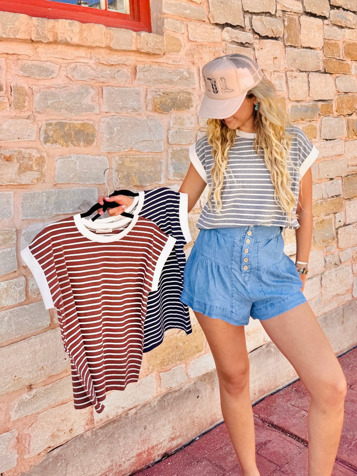 The Jules Stripe Top