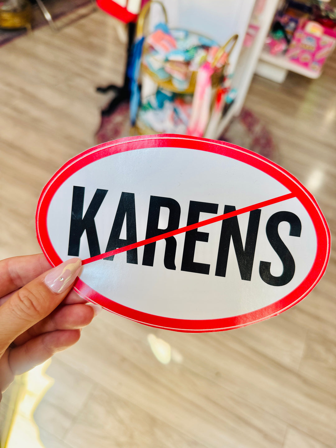 No Karens Sticker
