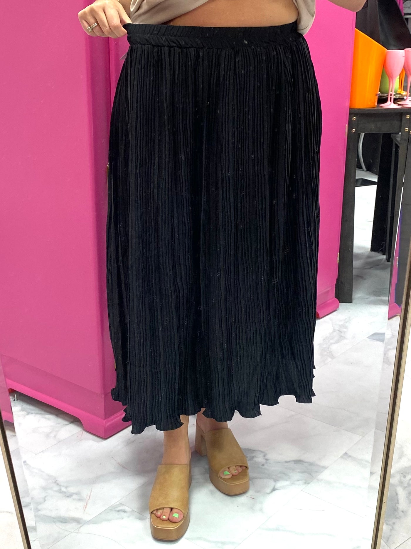 The Lea Pleated Skirt