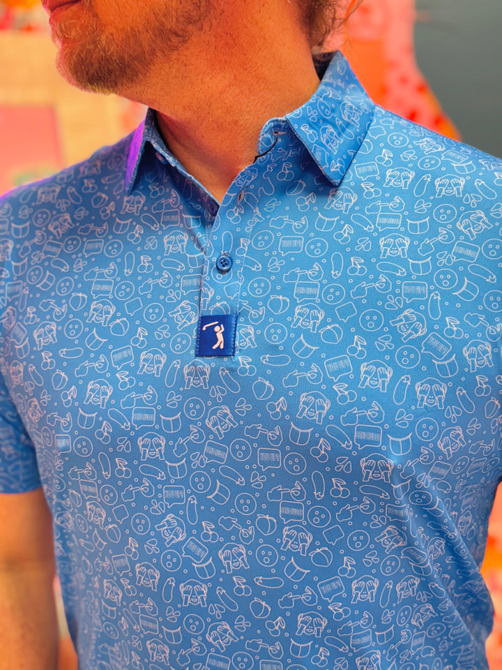 Risky Texts Men’s Polo Shirt