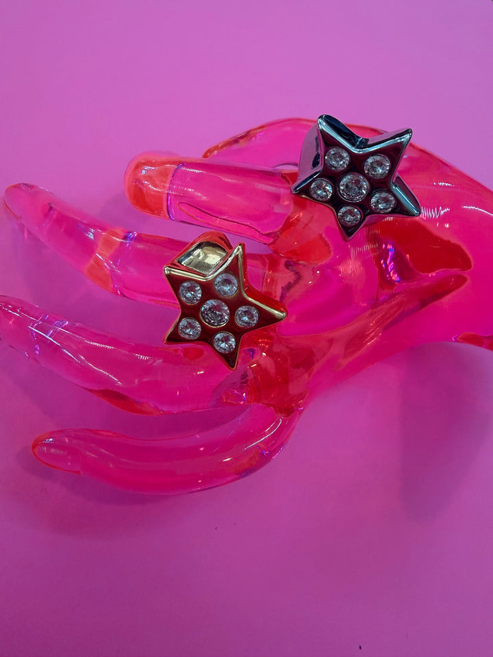 Starbright 18K Crystal Ring