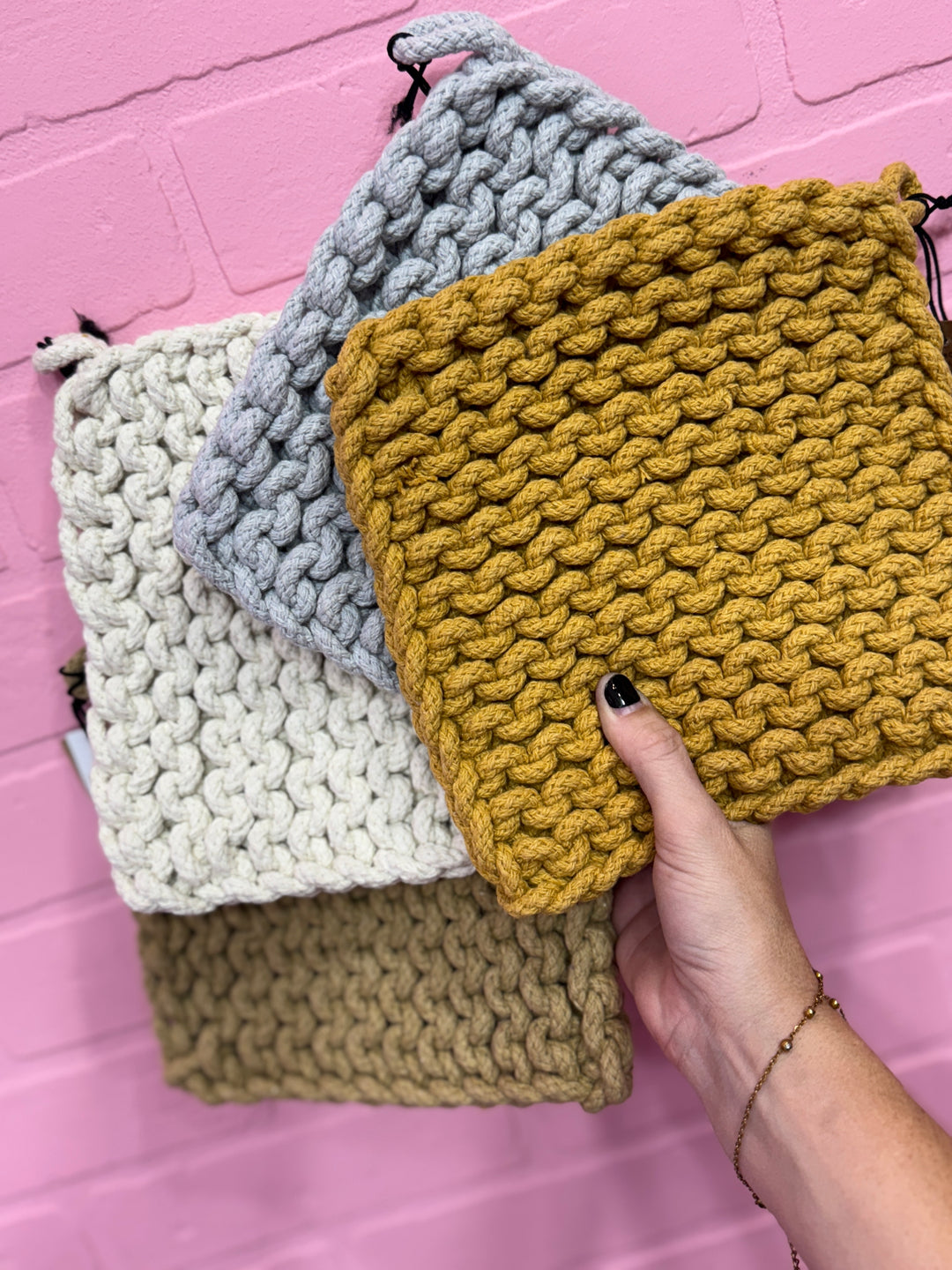 Cotton Crochet Potholders