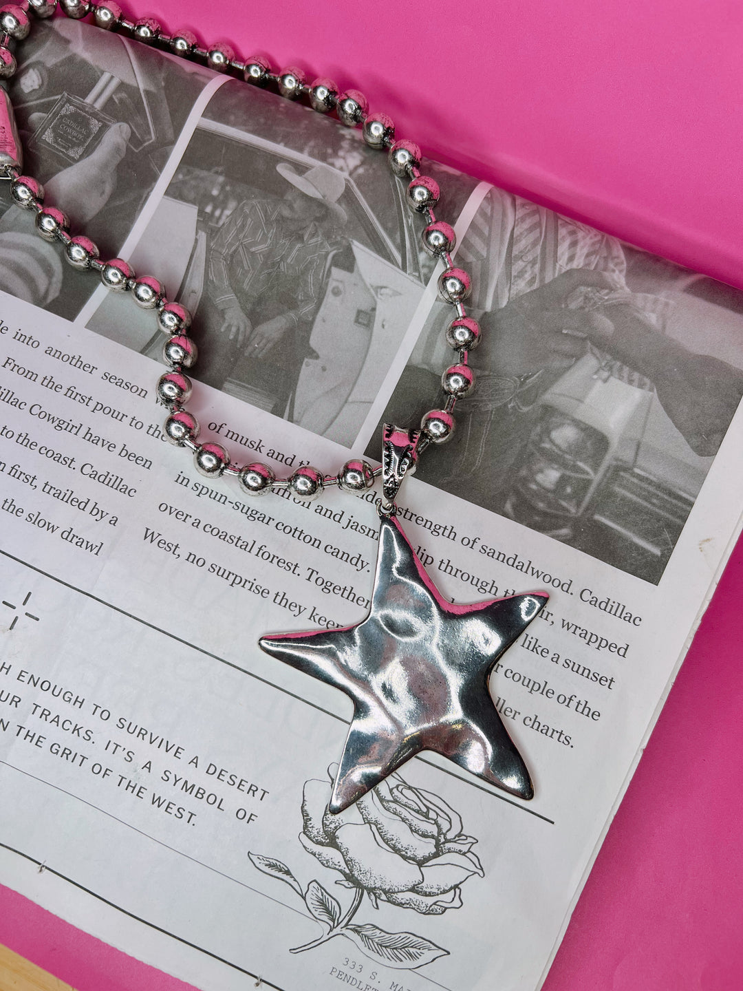 The Supernova Star Necklace