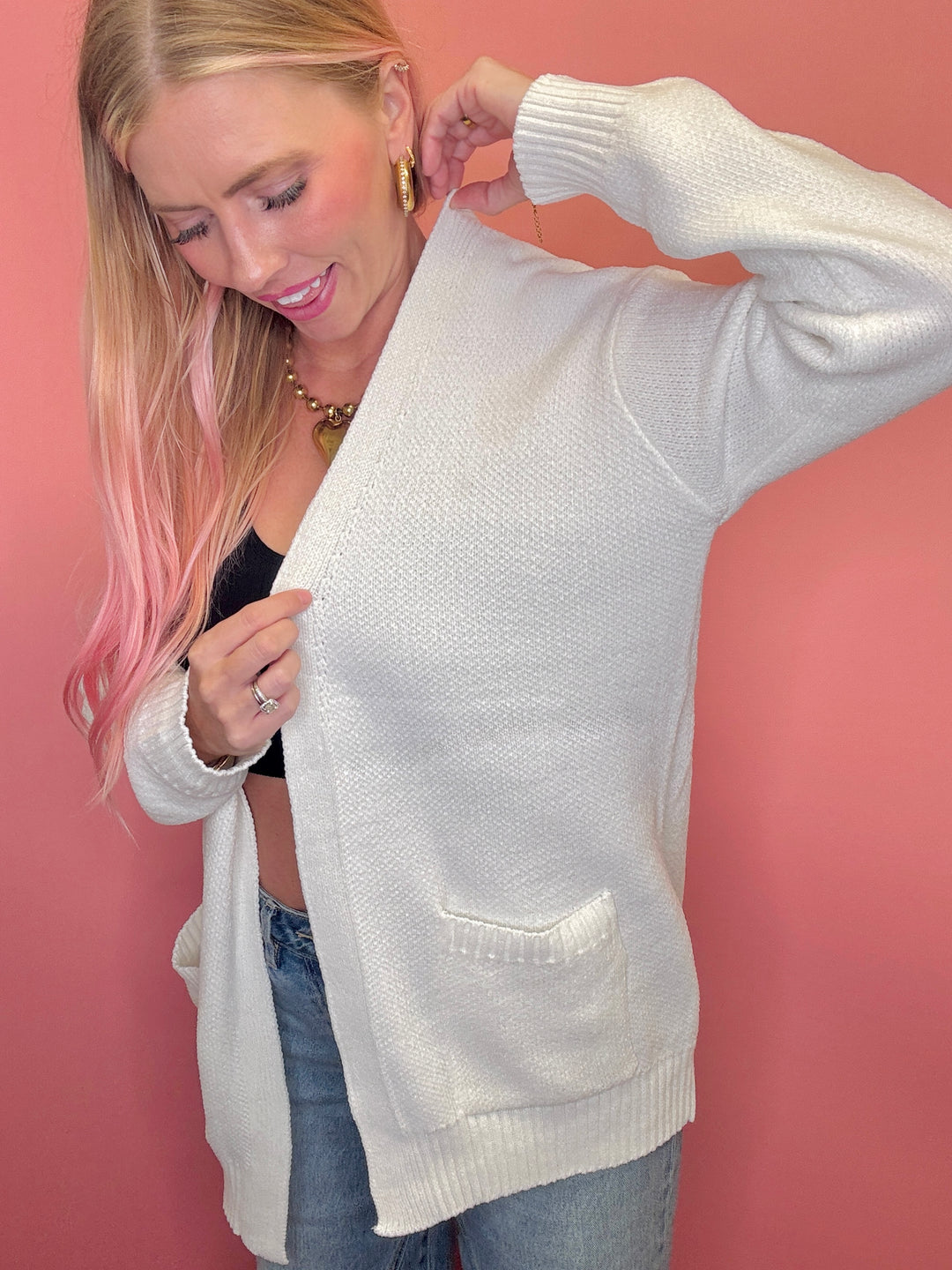 The Cozy Melange Cardigan