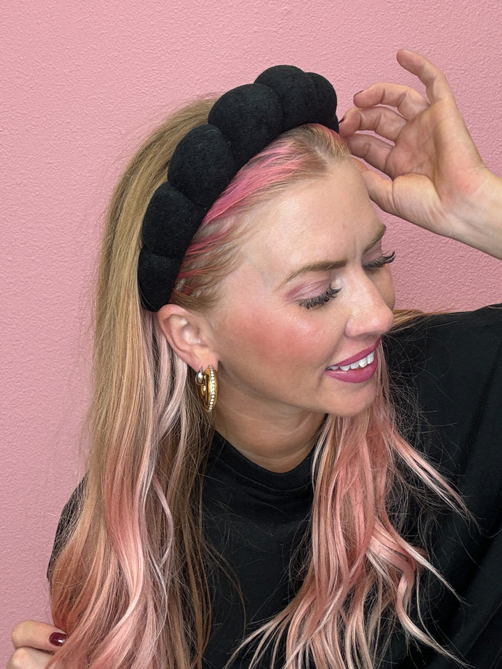 Terry Cloth Towel Spa Bubble Headband