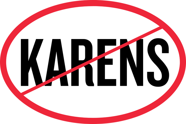 No Karens Sticker