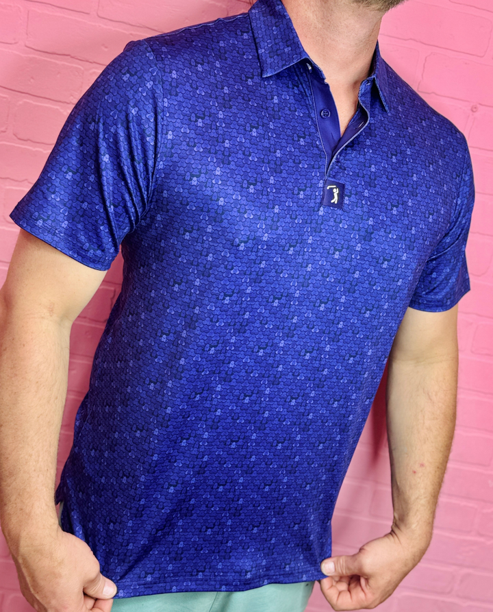 Eyes Up Here Men’s Polo Shirt People Eaters