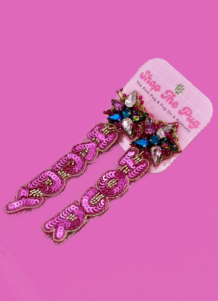 Happy Hour Sequin Earrings