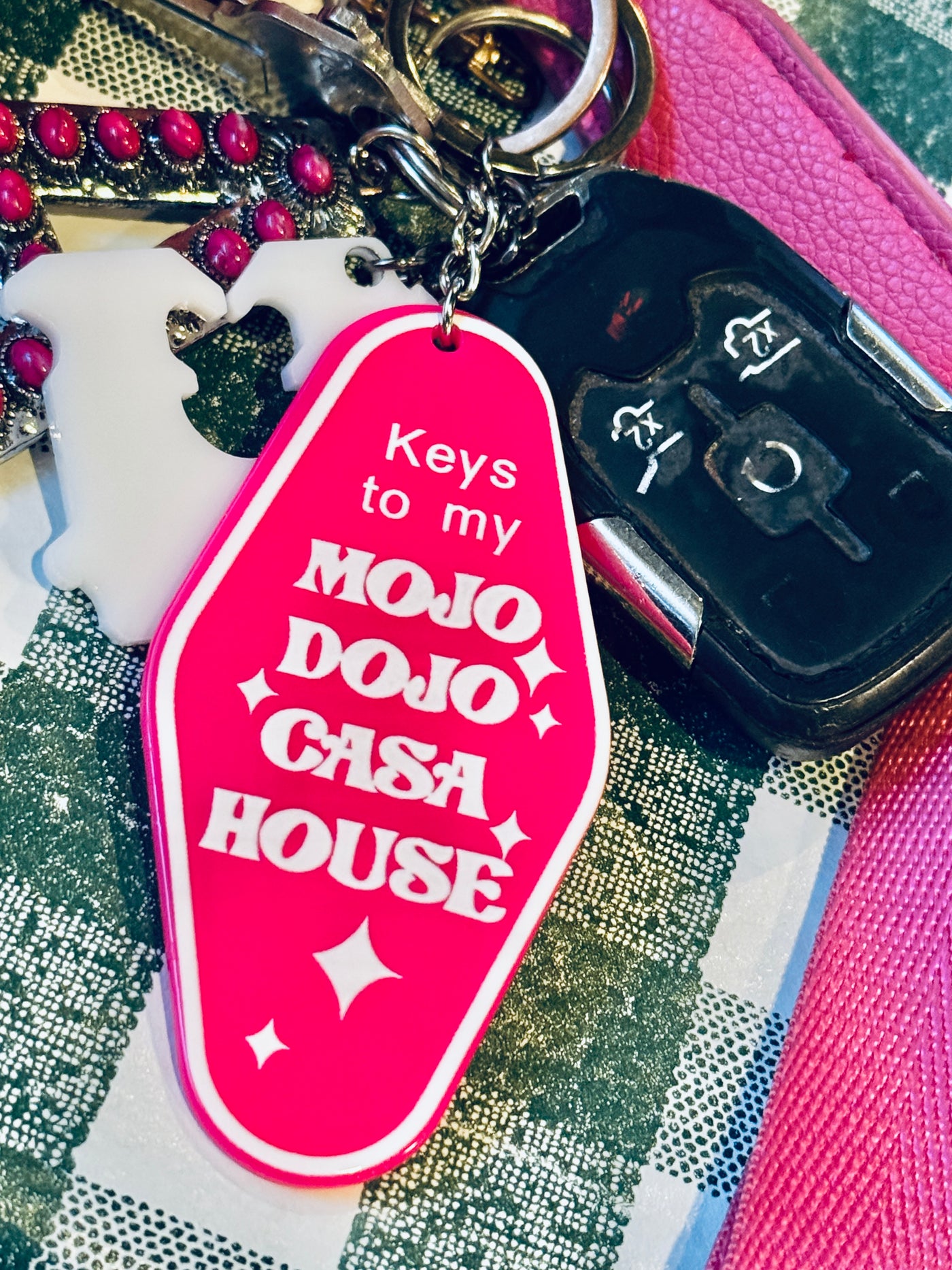 Mojo Dojo Casa House Keychain