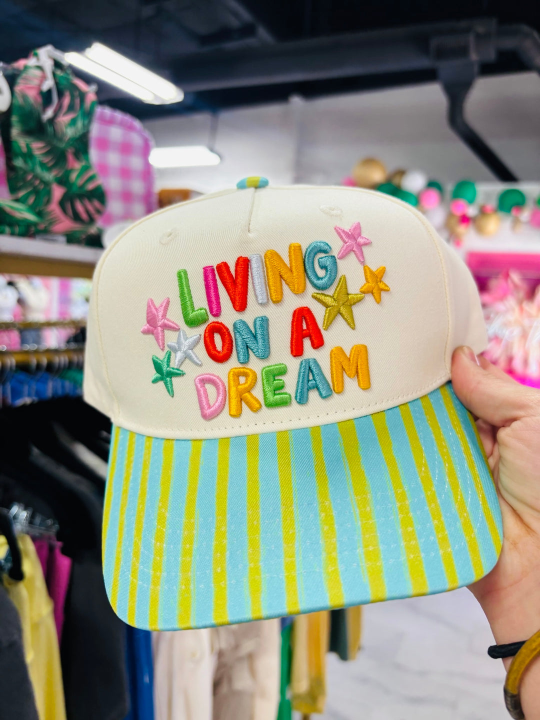 Living On A Dream Trucker Hat