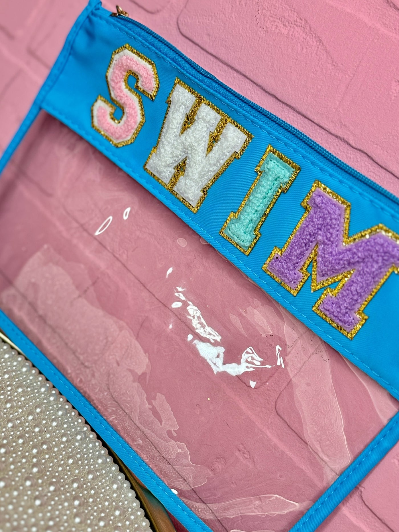 Swim Chenille Patch Bag