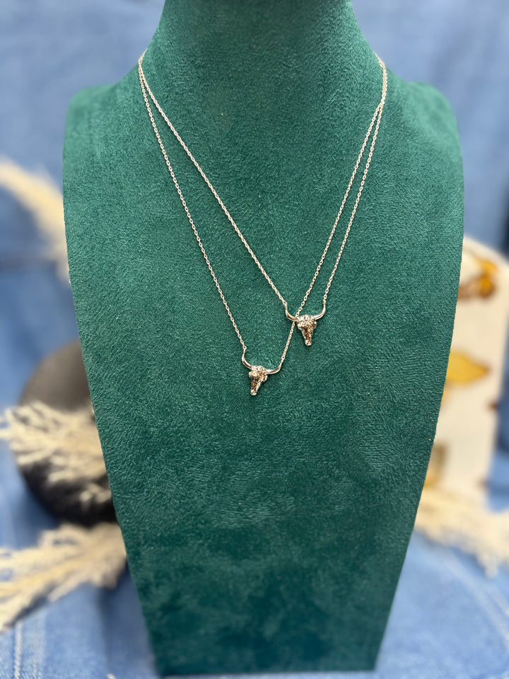 The Louise Longhorn Necklace