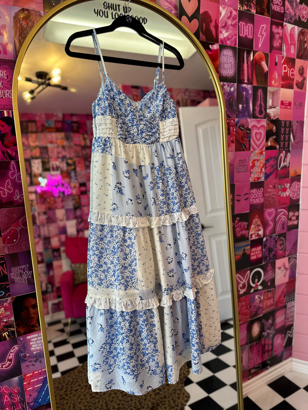 The Delilah Patchwork Dress