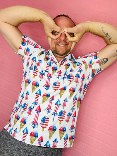 Merica Men's Polo