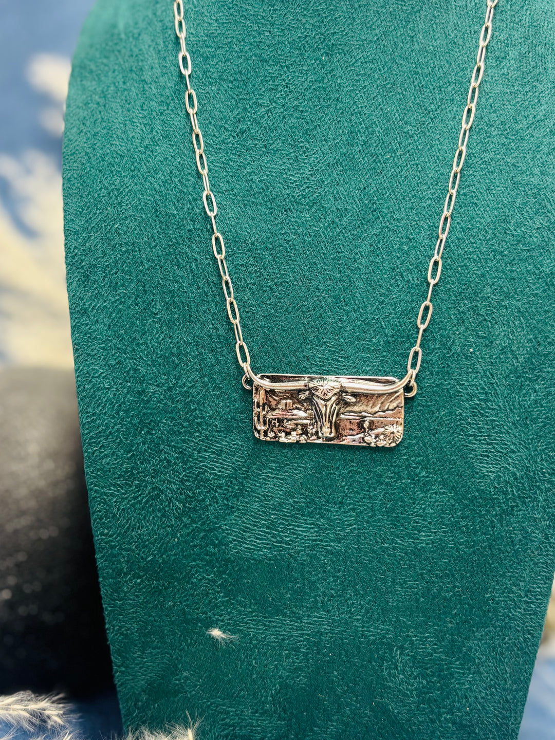 Lucy Longhorn Necklace