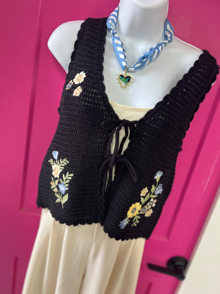 Elanor Crocheted Vest