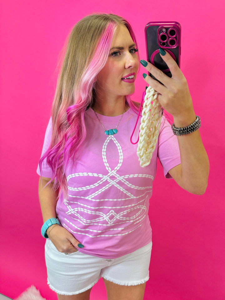 The Western Boot Design Tee