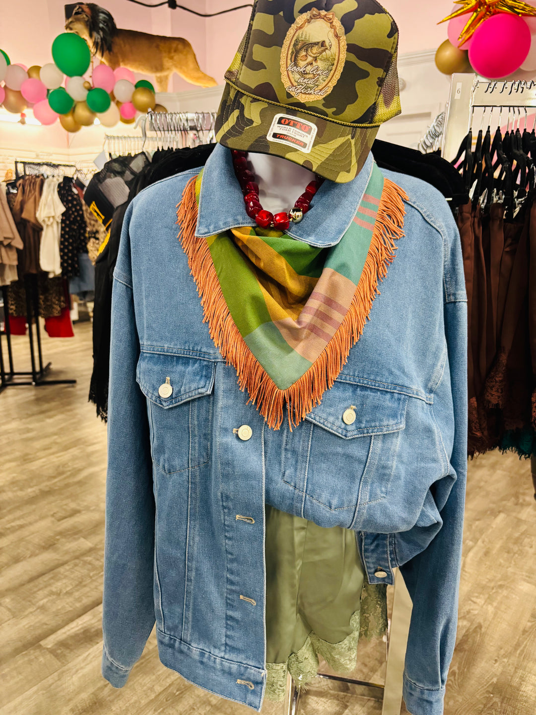 Fall Fringe Bandana