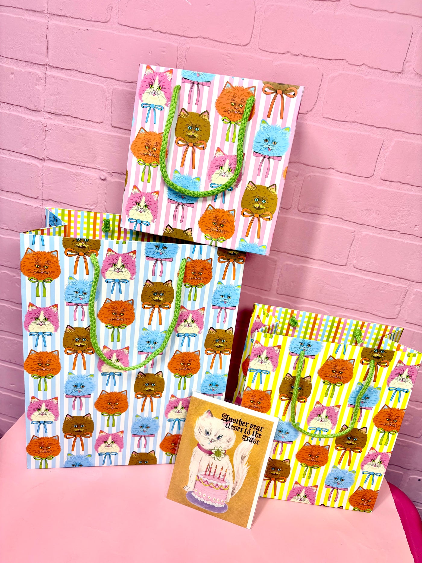 Tres Magnifique Cat Gift Bags