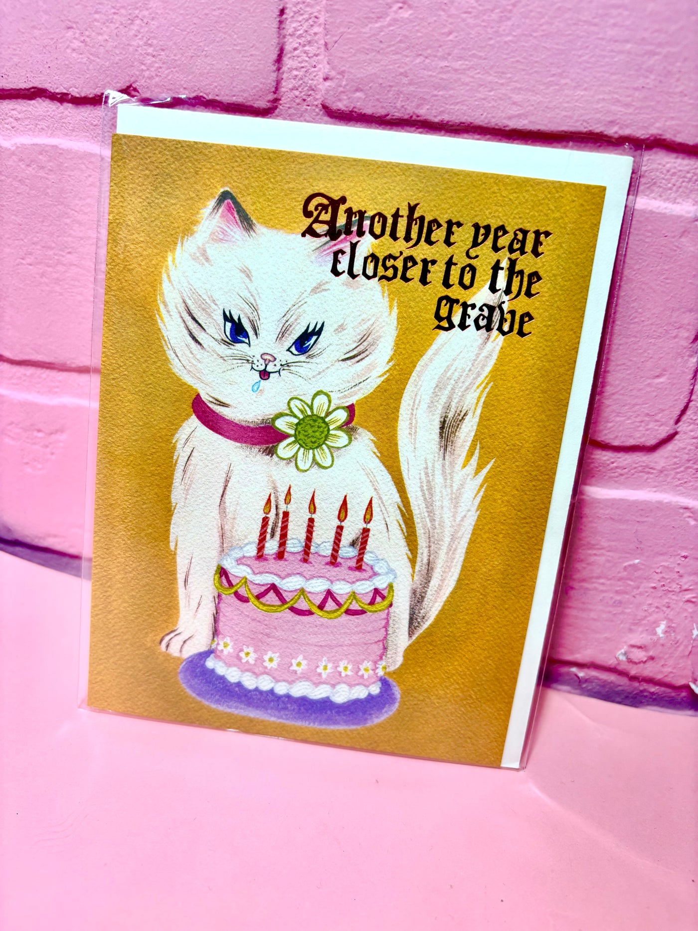 Kitty & Cake Card