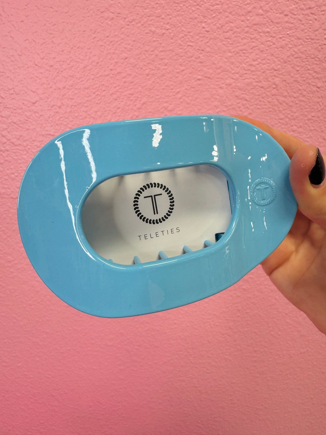 Summer Sky Round Flat Hair Clip