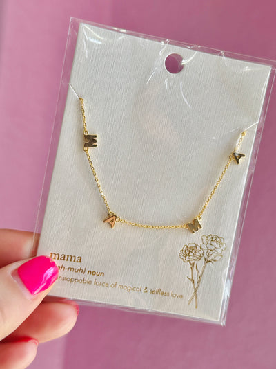 Mama Layering Necklace
