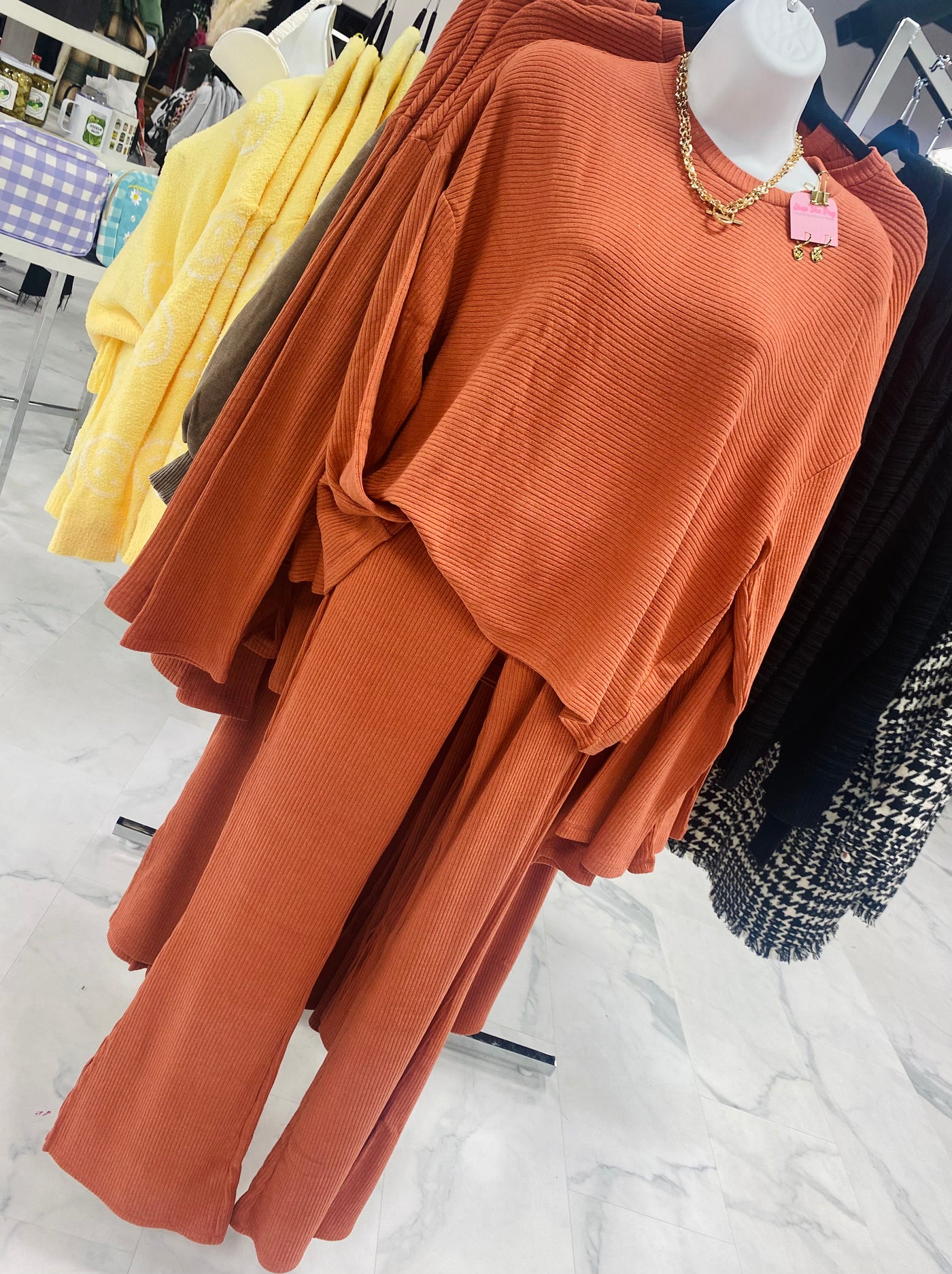 New Beginnings Ribbed Lounge Pants