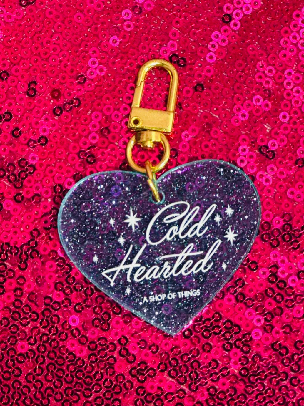 Cold Hearted Keychain