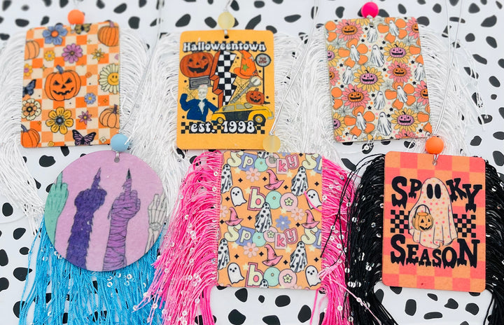 Felties Car Freshie- Flannel