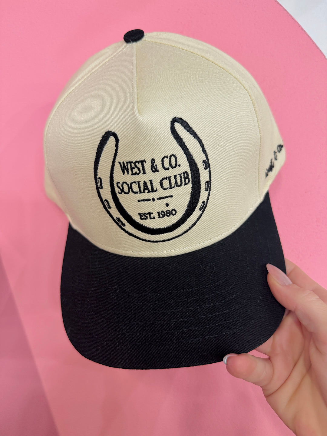 West & Co Social Club Vintage Hat