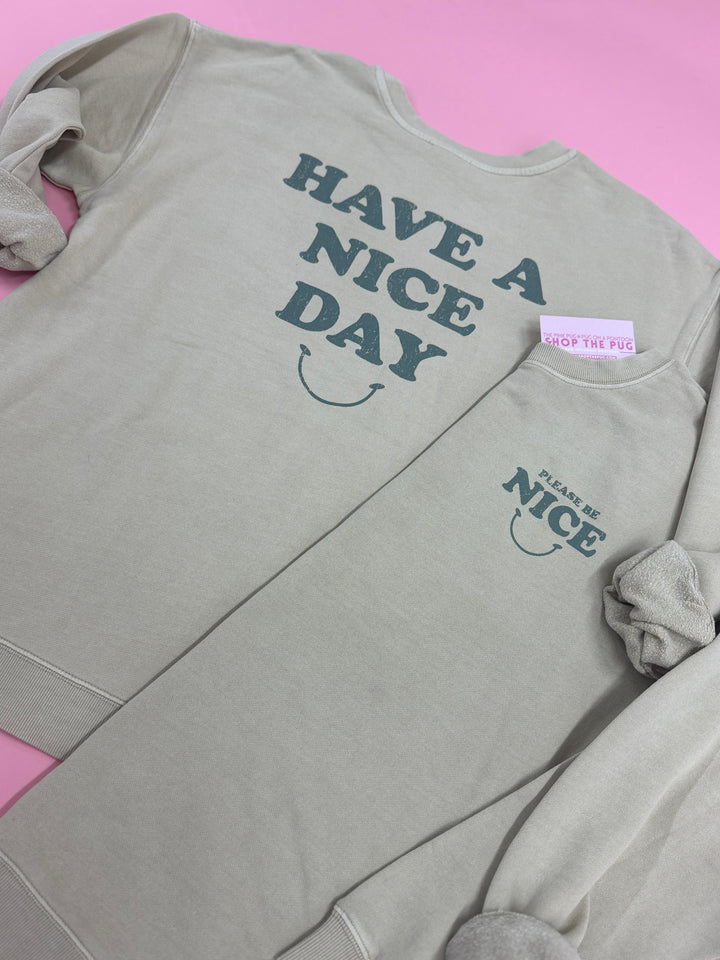 Please Be Nice Sweater