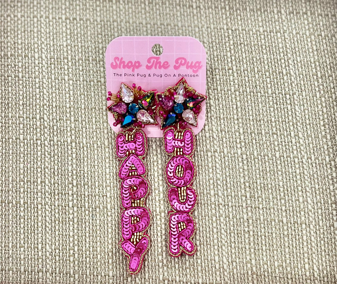 Happy Hour Sequin Earrings