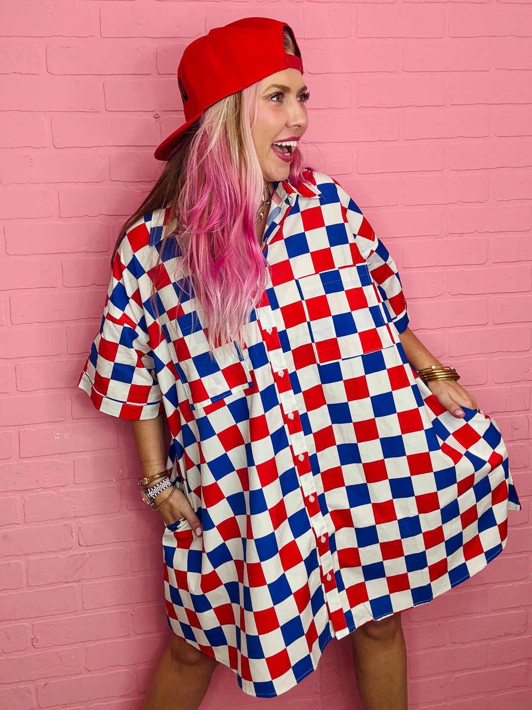 She's Got Spirit Shirt Dress