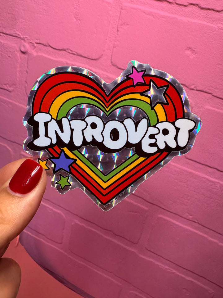 Introvert Sticker