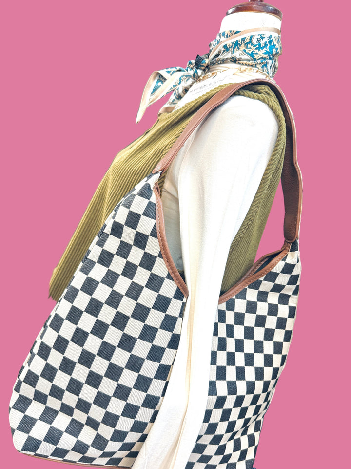 The Checkmate Hobo Tote