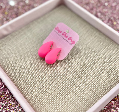 The Leila Pink Drop Earrings