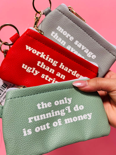 Snarky Key Ring Wallet